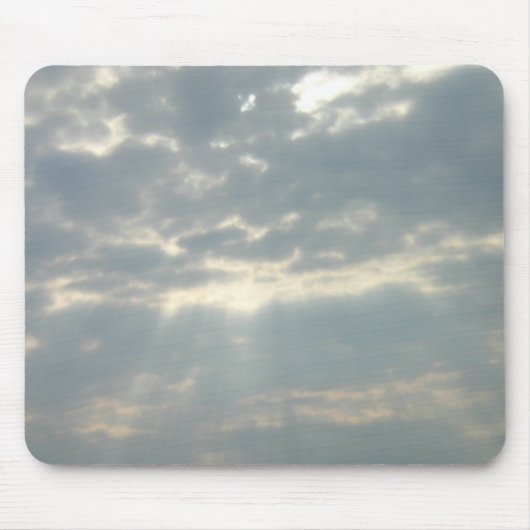 雲のマウスパッドによって照る日曜日 マウスパッド (正面)