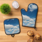 雲のレイヤ 鍋つかみ&鍋敷きセット (トップダウン)