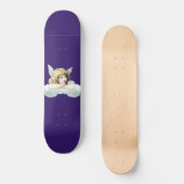 雲のヴィンテージの天使の天使 スケートボード (正面)