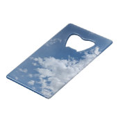 雲の三角形 クレジットカード栓抜き (裏面アングル)