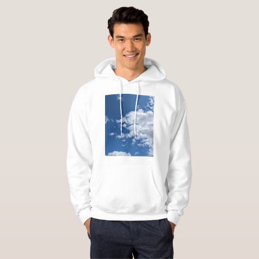 雲の三角形 パーカ (正面フル)