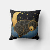 雲の上で眠る クッション (裏面)