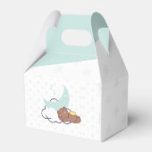 雲の上にドリーミーベア赤ちゃんシャワーありがとう フェイバーボックス (裏面サイド)