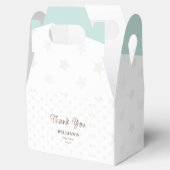 雲の上にドリーミーベア赤ちゃんシャワーありがとう フェイバーボックス (オープン)