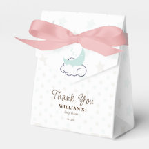 雲の上にドリーミーベア赤ちゃんシャワーありがとう