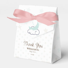 雲の上にドリーミーベア赤ちゃんシャワーありがとう フェイバーボックス