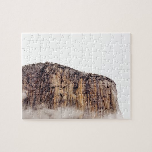 雲の上に上がる薄い崖 ジグソーパズル (横)