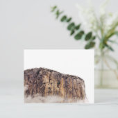 雲の上に立つ切り立った崖 ポストカード (スタンド正面)