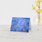 雲の上に カード (黄色い花)