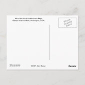 雲の上のはがき ポストカード (裏面)