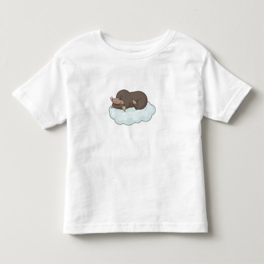 雲の上のほくろ トドラーTシャツ (正面)