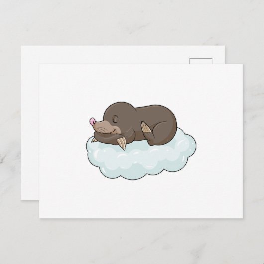 雲の上のほくろ ポストカード (正面/裏面)