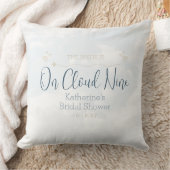 雲の上のようなエレガントでおしゃれなブライダルシャワーパーティー クッション (ブランケット)
