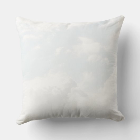 雲の上のようなエレガントでおしゃれなブライダルシャワーパーティー クッション (裏面)