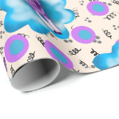 雲の上のチワワ ラッピングペーパー (ロールコーナー)