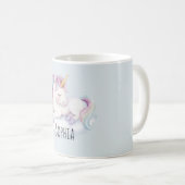 雲の上のユニコーン コーヒーマグカップ (正面右)