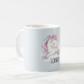 雲の上のユニコーン コーヒーマグカップ (正面左)