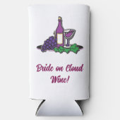 雲の上のワインブライド！ スリム缶クーラー (正面)