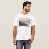 雲の上の他のAdirondack Mtsの眺め Tシャツ (正面フル)