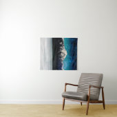 雲の上の夢のような銀河系の山 タペストリー (インサイチュ(横))