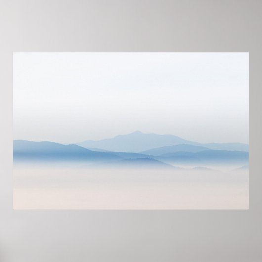 雲の上の山 ポスター (正面)