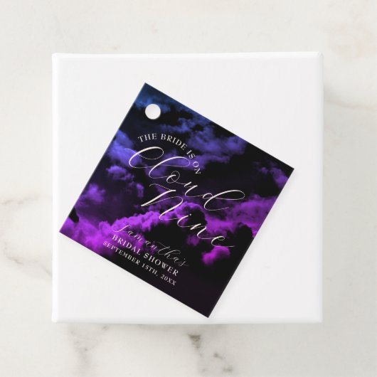 雲の上の新婦歓迎会 黒い天の川 フェイバータグ (インサイチュ)