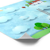 雲の上の村 ポスター (角)