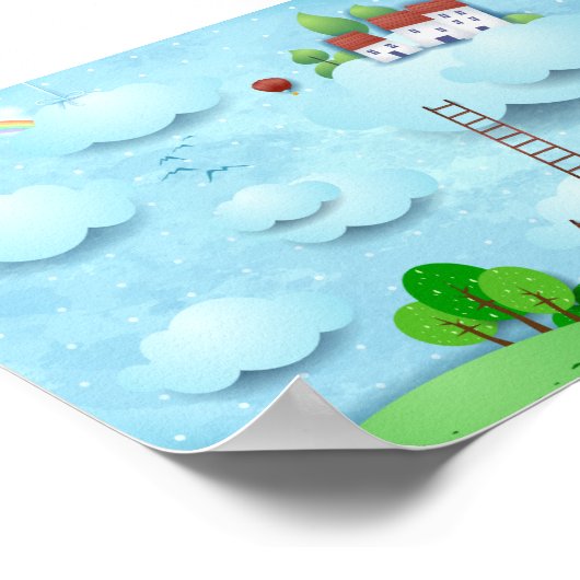 雲の上の村 ポスター (角)