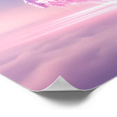 雲の上の浮遊する夢の城 ポスター (角)