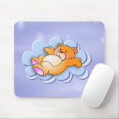 雲の上の熊 マウスパッド (マウス)