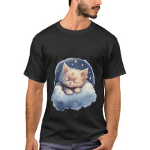 雲の上の眠り猫 ネコ 星空 🌙