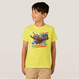 雲の上の自由を感じるスカイダイビング | キッズ Tシャツ