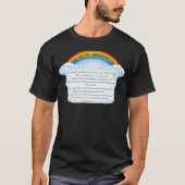 雲の上の虹の約束 Tシャツ (正面)