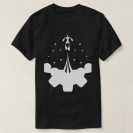 雲の上の馬蝿の幼虫 Tシャツ