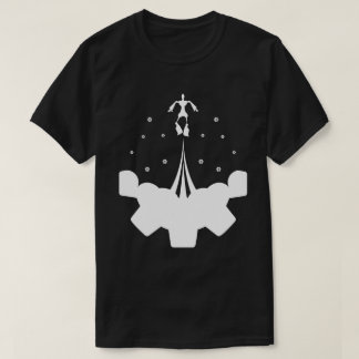 雲の上の馬蝿の幼虫 Tシャツ
