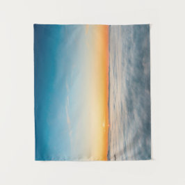 雲の上の魔法の日の出 タペストリー