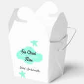 雲の上の9  パステルグリーンの雲 星の独身最後の夜 フェイバーボックス (見開き)