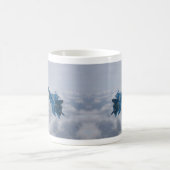 雲の上のSU-27フランカー コーヒーマグカップ (中央)