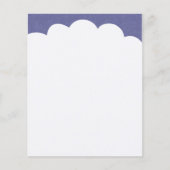 雲の上 – 紫グレー チラシ (正面)