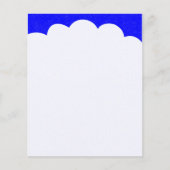 雲の上 – Blue II チラシ (正面)