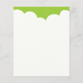 雲の上 – Martian Green チラシ (裏面)