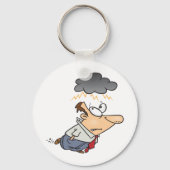 雲の下にいる人 キーホルダー (裏面)