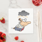 雲の下にいる人 スタンダードランチョンナプキン (インサイチュ)