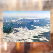 雲の下のヒマラヤ山脈 - チベット ウィンドウサイン (シート2)