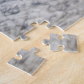 雲の下のヒマラヤ山脈 – チベット ジグソーパズル (側面)