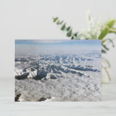 雲の下のヒマラヤ山脈 - チベット 招待状 (スタンド正面)