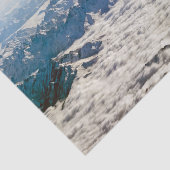 雲の下のヒマラヤ山脈 – チベット 薄葉紙 (詳細)