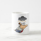 雲の下の男 コーヒーマグカップ (中央)
