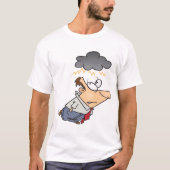雲の下の男 Tシャツ (正面)