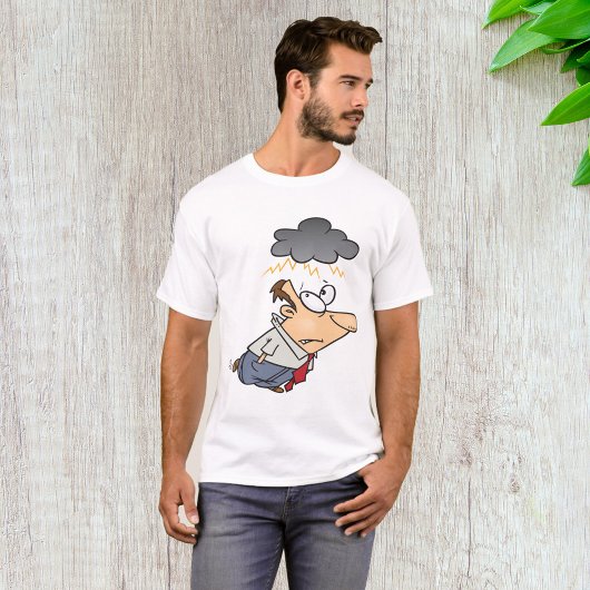 雲の下の男 Tシャツ